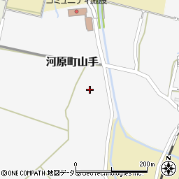 鳥取県鳥取市河原町山手429周辺の地図