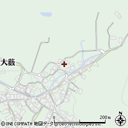 兵庫県養父市大薮676周辺の地図