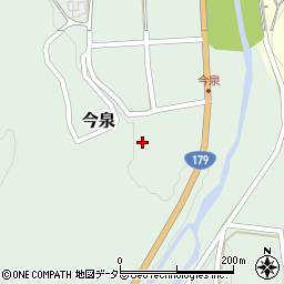 鳥取県東伯郡三朝町今泉157-2周辺の地図