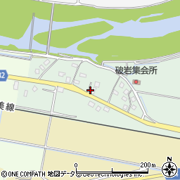 鳥取県八頭郡八頭町破岩周辺の地図