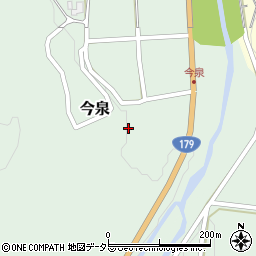 鳥取県東伯郡三朝町今泉211周辺の地図