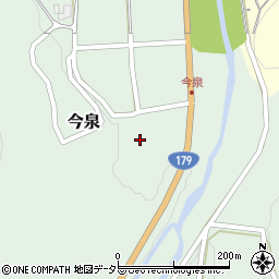 鳥取県東伯郡三朝町今泉155周辺の地図