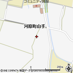 鳥取県鳥取市河原町山手426周辺の地図