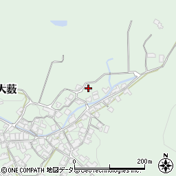 兵庫県養父市大薮671周辺の地図