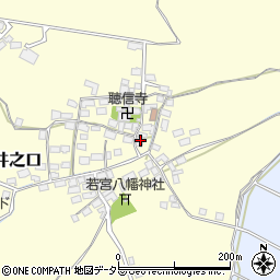 滋賀県米原市井之口639周辺の地図