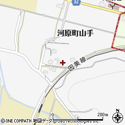 鳥取県鳥取市河原町山手98周辺の地図