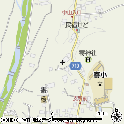 神奈川県足柄上郡松田町寄2627周辺の地図