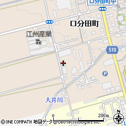 滋賀県長浜市口分田町435周辺の地図