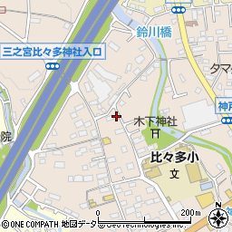 神奈川県伊勢原市神戸500-1周辺の地図