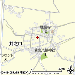滋賀県米原市井之口周辺の地図