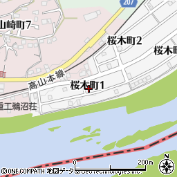〒509-0127 岐阜県各務原市桜木町の地図