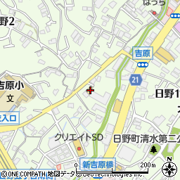セブンイレブン横浜日野５丁目店周辺の地図