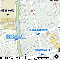 湘南台パーク・ホームズ周辺の地図