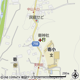 神奈川県足柄上郡松田町寄2636周辺の地図