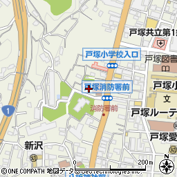 神奈川県横浜市戸塚区戸塚町4214周辺の地図