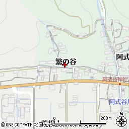 島根県出雲市大社町遙堪繁の谷1617周辺の地図
