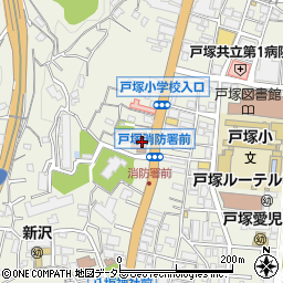 神奈川県横浜市戸塚区戸塚町4144周辺の地図