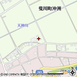 島根県出雲市斐川町沖洲232周辺の地図