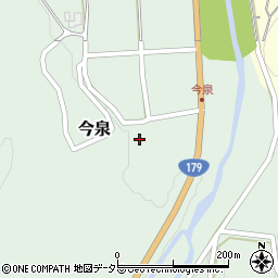 鳥取県東伯郡三朝町今泉157周辺の地図