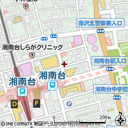 ケンジ湘南台イースト周辺の地図