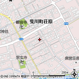 島根県出雲市斐川町荘原1037-1周辺の地図