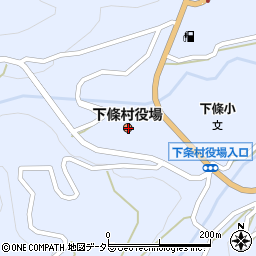 〒399-2100 長野県下伊那郡下條村（以下に掲載がない場合）の地図