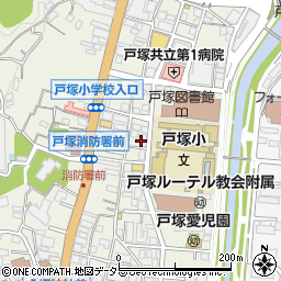 神奈川県横浜市戸塚区戸塚町142周辺の地図