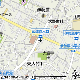 オリックスレンタカー伊勢原駅前店周辺の地図