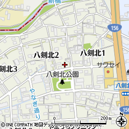 長縄利男税理士事務所周辺の地図
