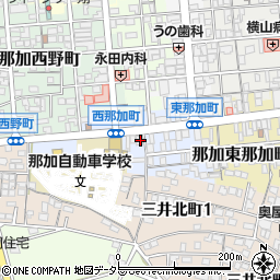 岐阜県各務原市那加西那加町24周辺の地図