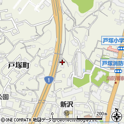 神奈川県横浜市戸塚区戸塚町3637周辺の地図