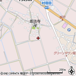 滋賀県米原市村居田912周辺の地図