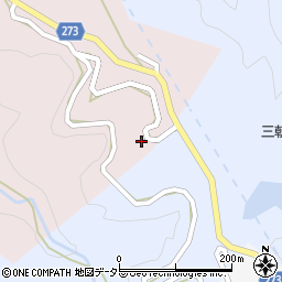 シーザー山荘周辺の地図