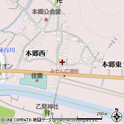 島根県出雲市大社町修理免本郷東1349周辺の地図
