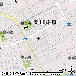 島根県出雲市斐川町荘原1047周辺の地図