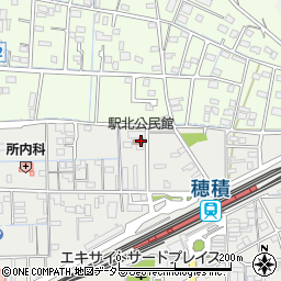 駅北公民館周辺の地図