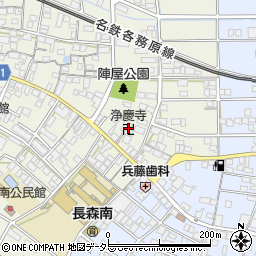 浄慶寺周辺の地図