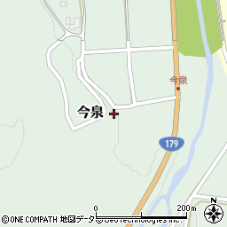 鳥取県東伯郡三朝町今泉214周辺の地図