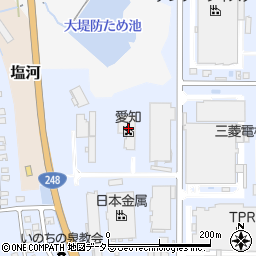 愛知株式会社　可児工場周辺の地図