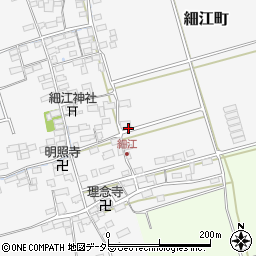 滋賀県長浜市細江町周辺の地図