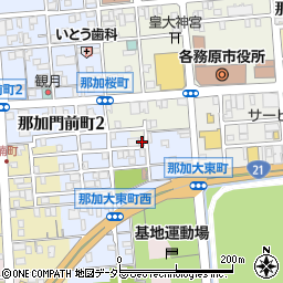 岐阜県各務原市那加大東町3周辺の地図