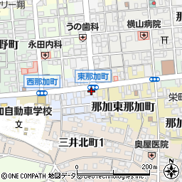 岐阜県各務原市那加西那加町15周辺の地図
