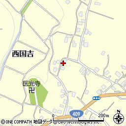 千葉県市原市西国吉214周辺の地図