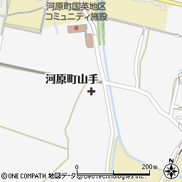 鳥取県鳥取市河原町山手437周辺の地図