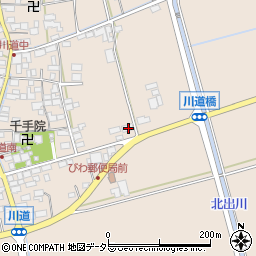 滋賀県長浜市川道町102周辺の地図