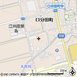 滋賀県長浜市口分田町440-1周辺の地図