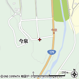 鳥取県東伯郡三朝町今泉156周辺の地図