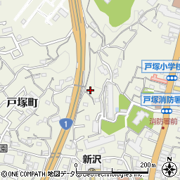 神奈川県横浜市戸塚区戸塚町3630周辺の地図