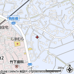 神奈川県伊勢原市池端418-3周辺の地図