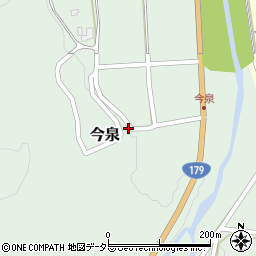 鳥取県東伯郡三朝町今泉248周辺の地図